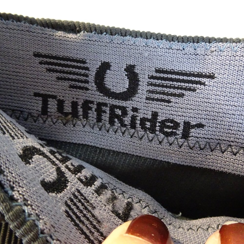 TUFF RIDER Pull On Breeches Charcoal Size 30 Ribb - Picture 5 of 6